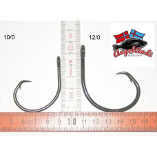 Mustad 39948 NP BN Wide Gap Circle Hook 3 Stück